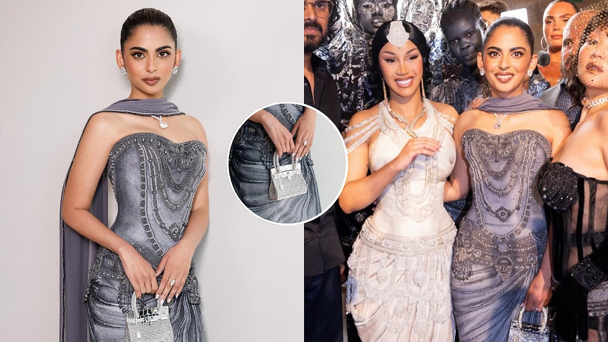 Isha Ambani With Cardi B Steal Spotlight At Rahul Mishra Couture Show In Paris; Carries Mom Nita Ambani's 18-Carat-White Gold Hermès Bag