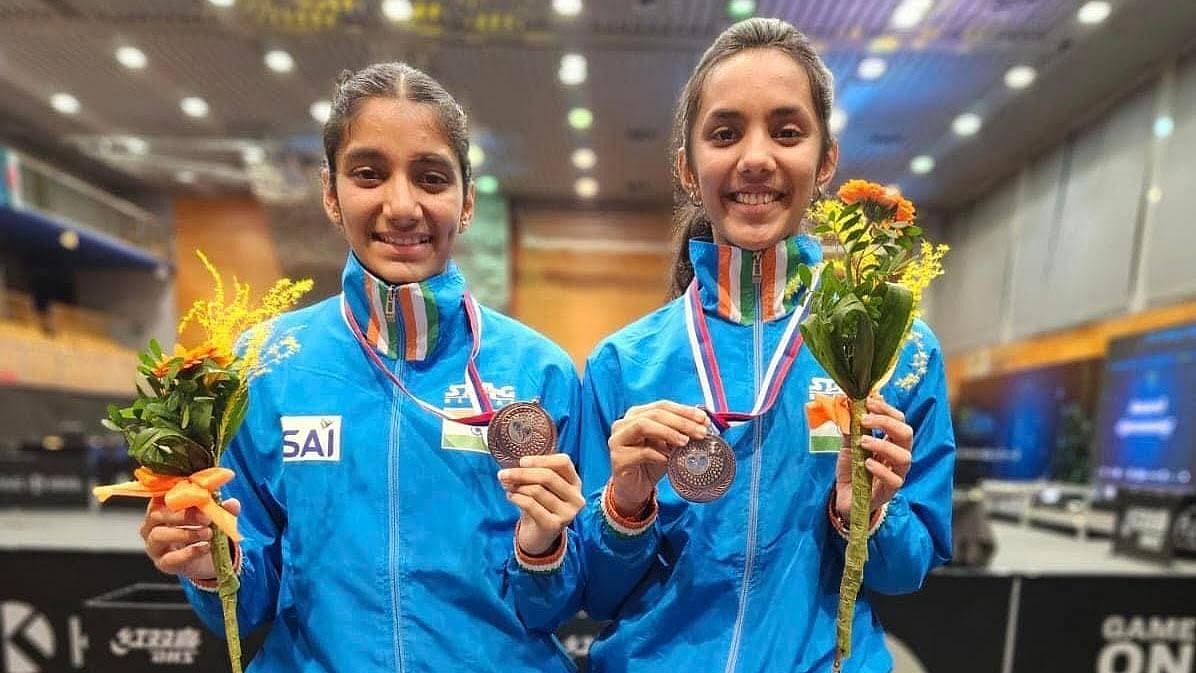 Nashik's Tanisha Kotecha Wins Historic WTT Gold; Sayali Wani Bags Bronze