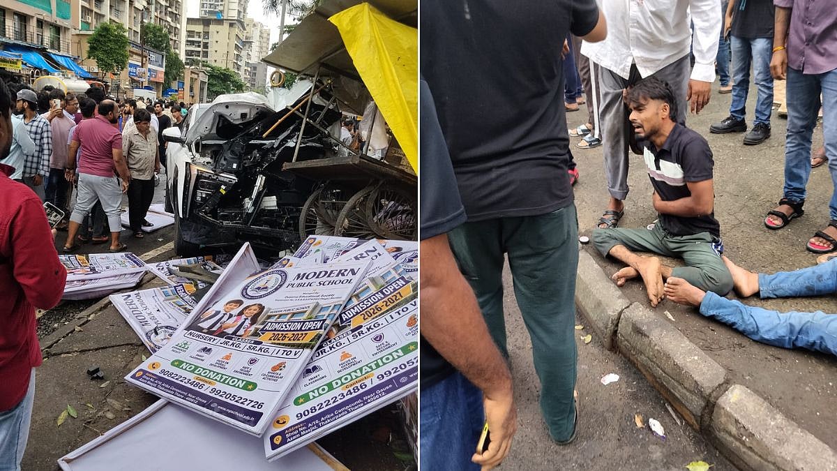 Navi Mumbai Tragedy: 1 Killed, 5 Injured After SUV Rams Multiple Vehicles In Taloja; Driver Absconding