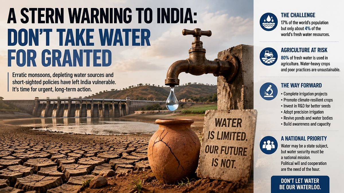 A Stern Warning To India: Don’t Take Water For Granted