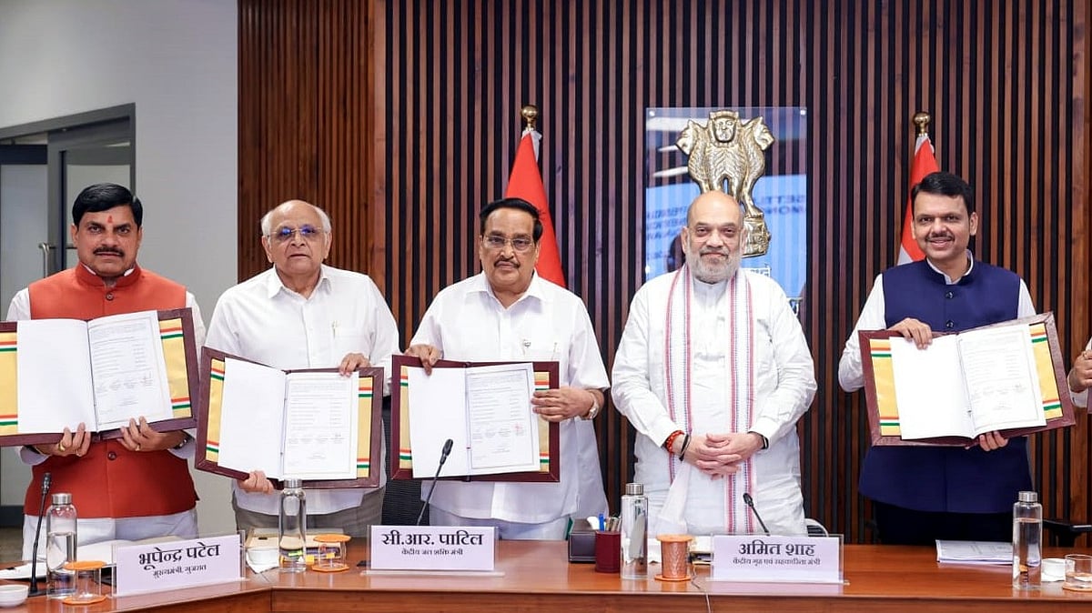 Madhya Pradesh, Rajasthan, Maharashtra & Gujarat Sign Sardar Sarovar Pact