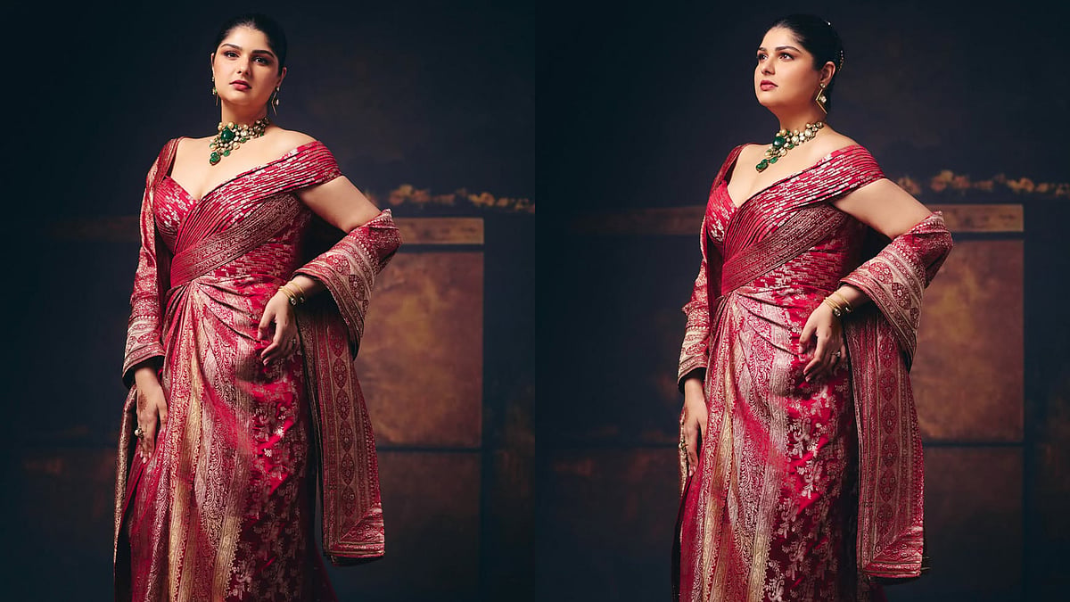 Anshula Kapoor Glows As New Bride In Sindoor Red Saree For Wedding Reception: 'Celebrating This New Chapter...' 