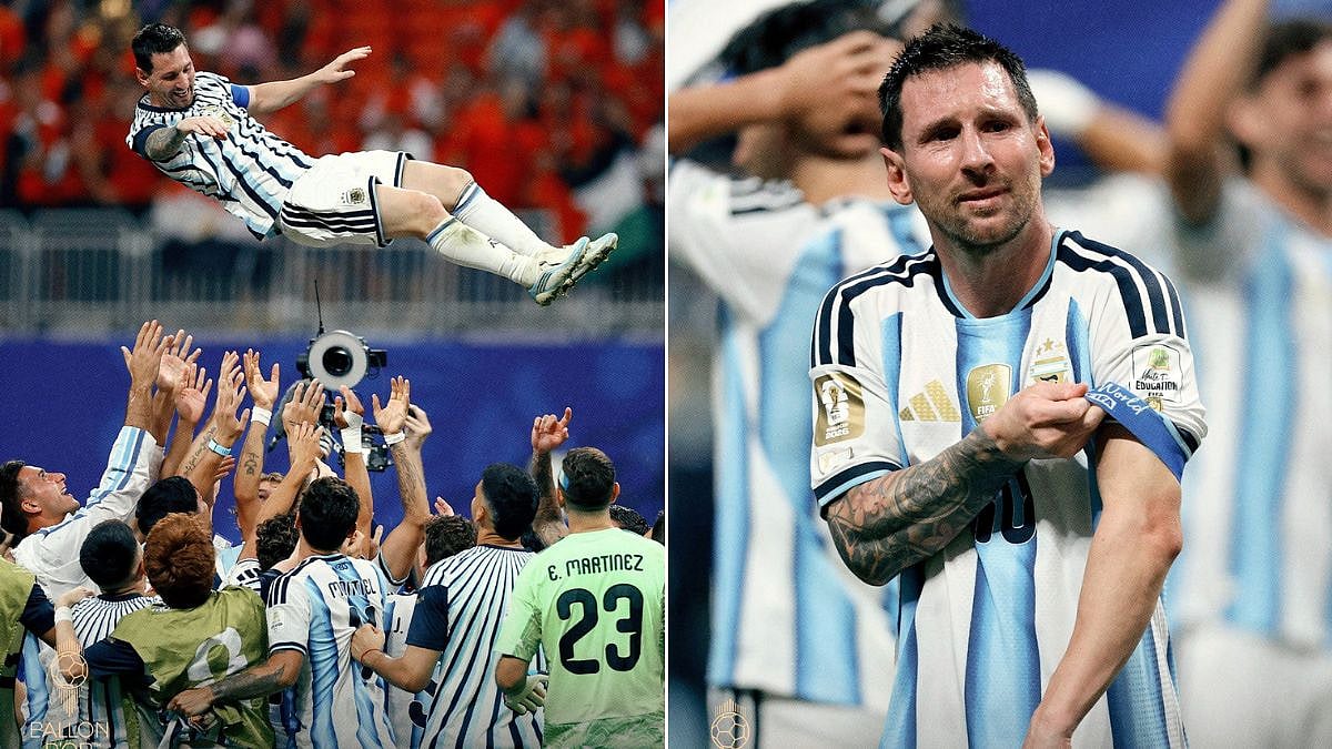 'This Team Never Gives Up': Lionel Messi Hails Argentina After Epic Comeback Against Egypt, Extends World Cup Records | Video