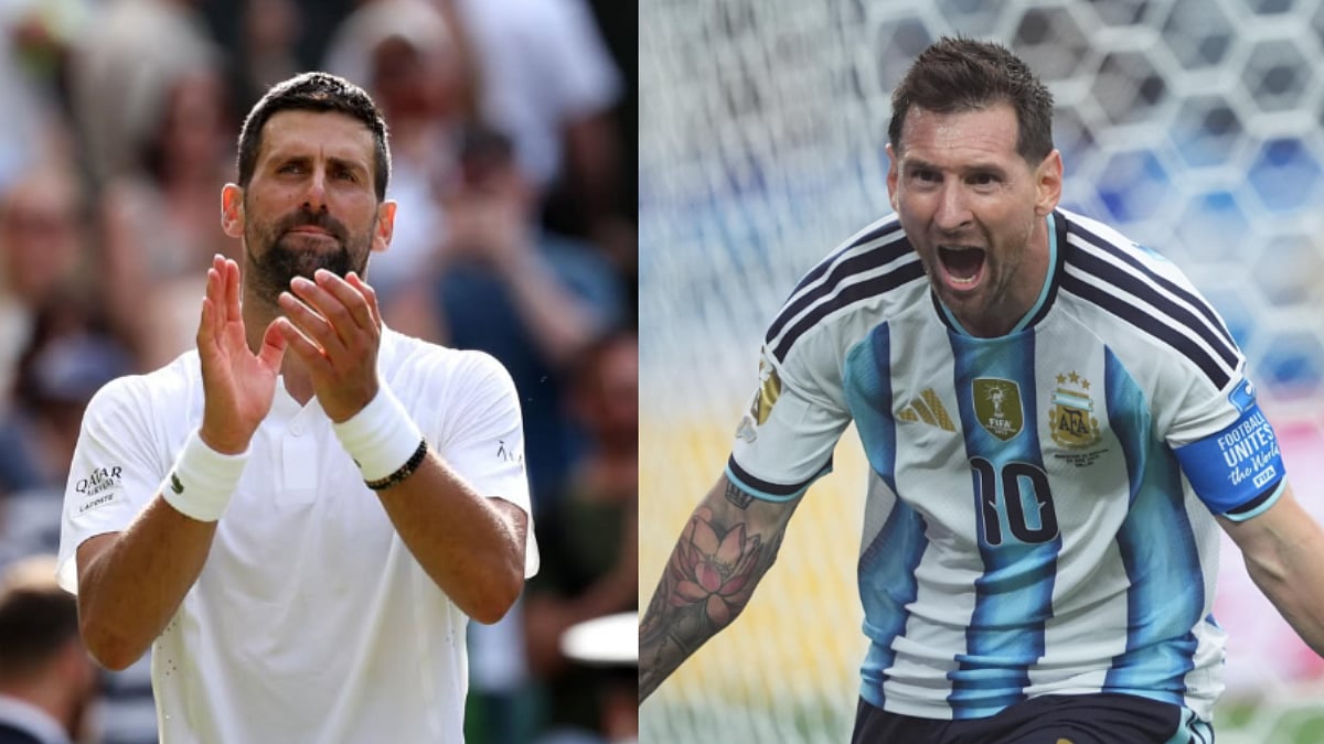 '...Nice To Play 90 Minutes Like Messi': Novak Djokovic's Hilarious Remark On Lionel Messi Steals Show After Wimbledon 2026 Match | Video
