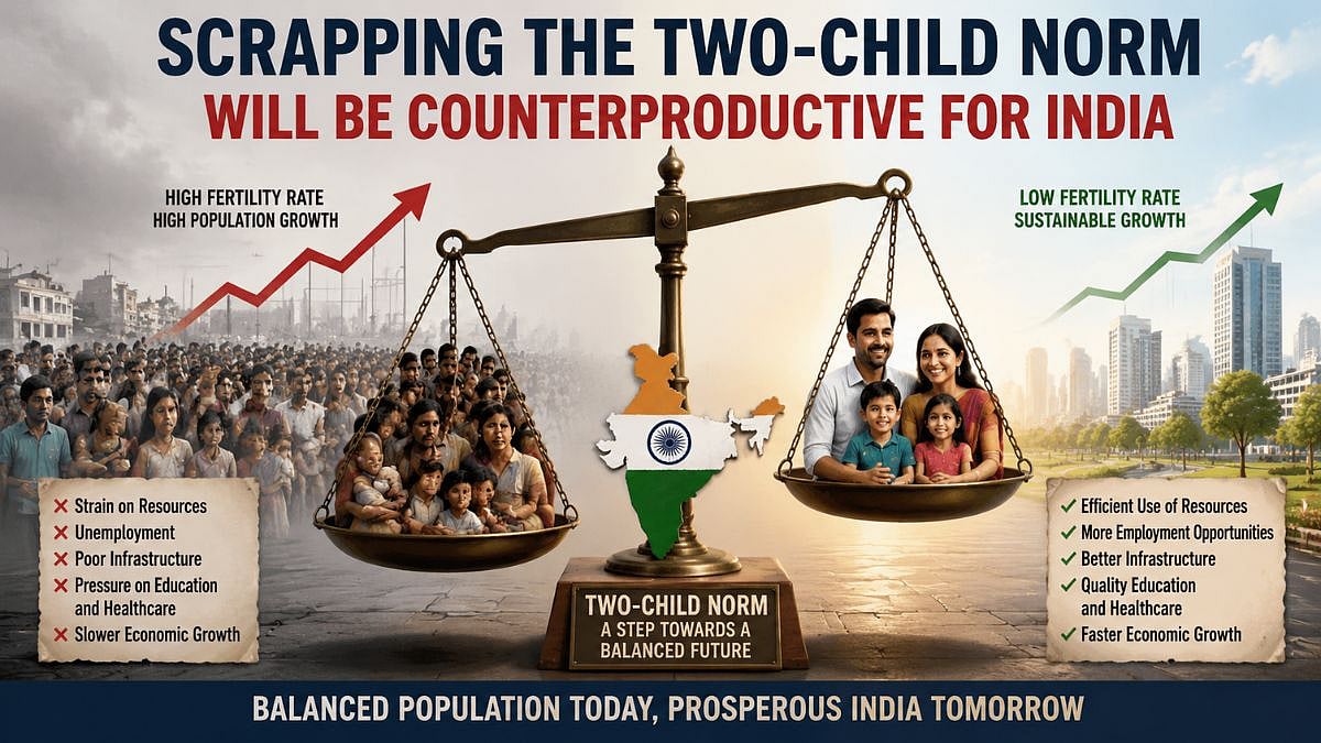 Scrapping The Two-Child Norm Will Be Counterproductive For India