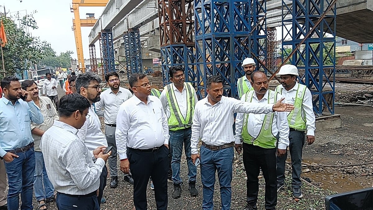 Indore Collector Inspects Ring Road Flyover Projects, Orders Faster Completion