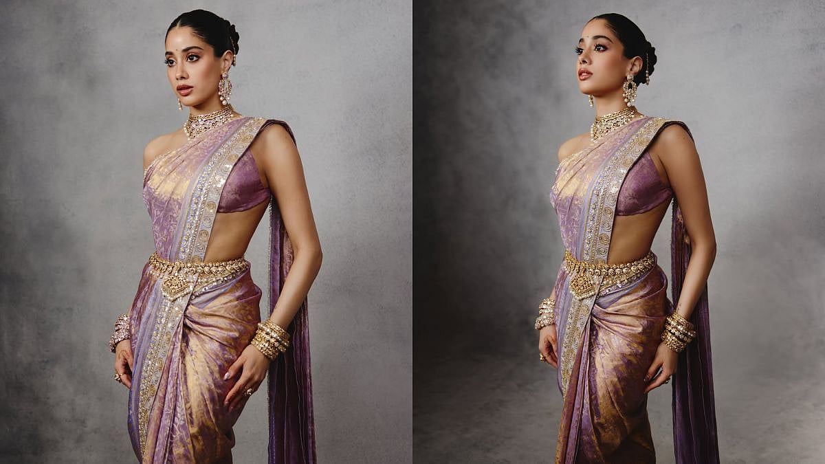 Janhvi Kapoor Debuts Manish Malhotra's 'Maa' Collection Hours Before Paris Showcase, Pens Emotional Note For Designer 