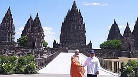 PM Modi and President Prabowo visit UNESCO-listed Prambanan Temple in Yogyakarta