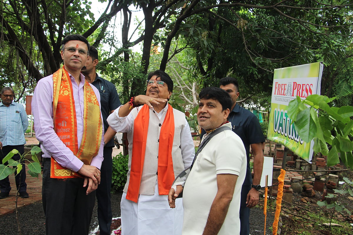 'Free Press Vatika' Launched At Pitra Parvat To Support Indore’s 21 Lakh Plantation Drive— VIDEO