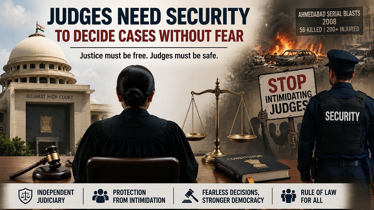 Judges Need Security To Decide Cases Without Fear