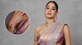 Janhvi Kapoor’s mehendi at Anshula Kapoor’s wedding includes tribute to boyfriend Shikhar Pahariya