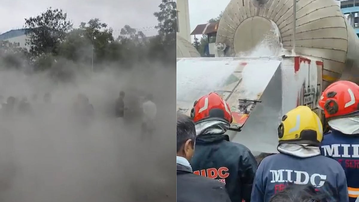 VIDEO: Second Gas Leak In Chhatrapati Sambhajinagar's Waluj Within 24 Hours Triggers Panic