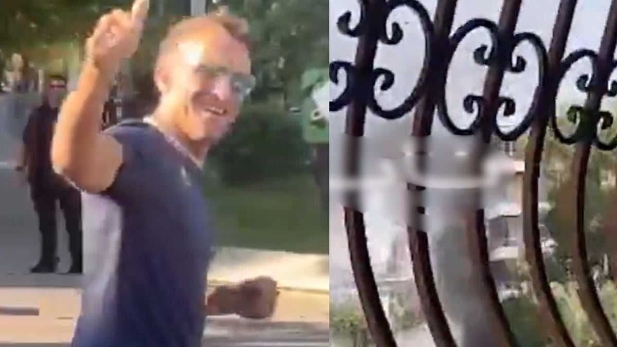 Macron Goes For Morning Jog In Ankara A Day After Blast Near His Stay In Damascus During Syria Visit | VIDEO