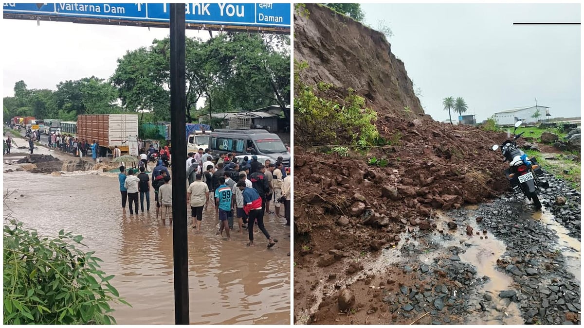 Nashik: Trimbakeshwar Waterlogged After 245 mm Of Rain In 24 Hours; Roads Turn Into Rivers