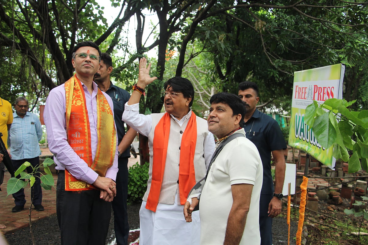 'Free Press Vatika' Launched At Pitra Parvat To Support Indore’s 21 Lakh Plantation Drive— VIDEO