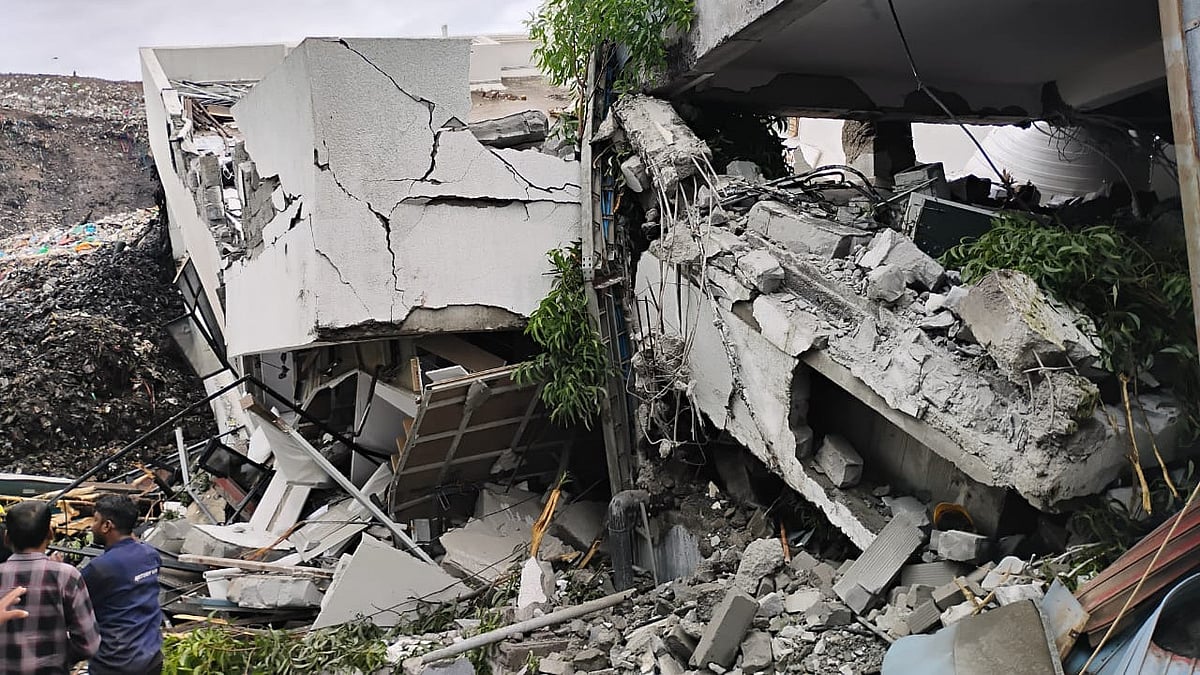 PCMC Waste-To-Energy Site Collapse: Four Rescued In Moshi; NDRF Joins Search For 15 Others Trapped