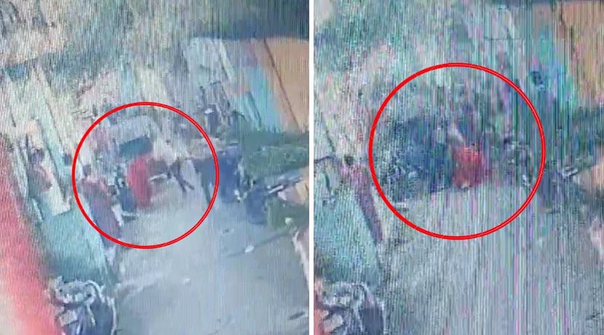 Elderly Woman Dragged, Beaten By Daughter-In-Law & Grandchildren Over Property Dispute In Jabalpur | CCTV VIRAL