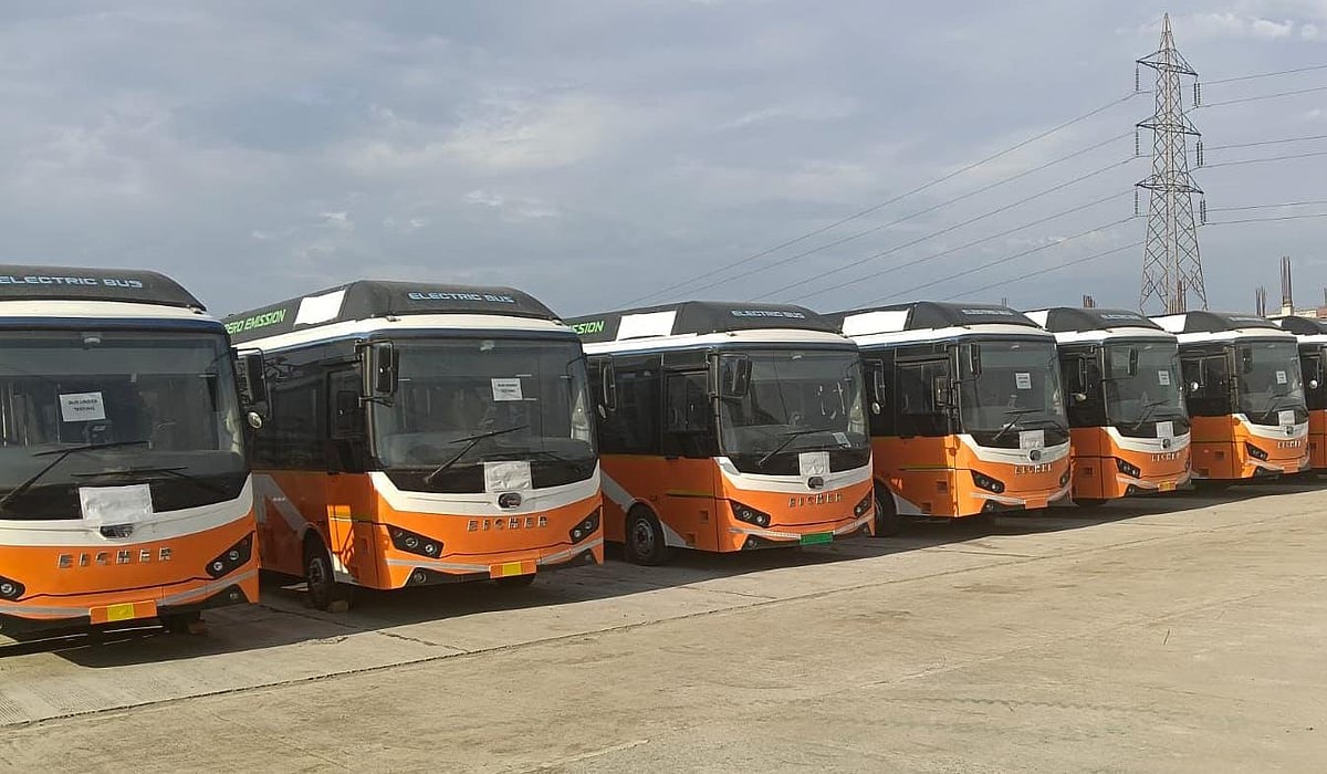 Bhopal Receives First Batch Of Electric Buses, Likely To Hit Roads Later This Month 