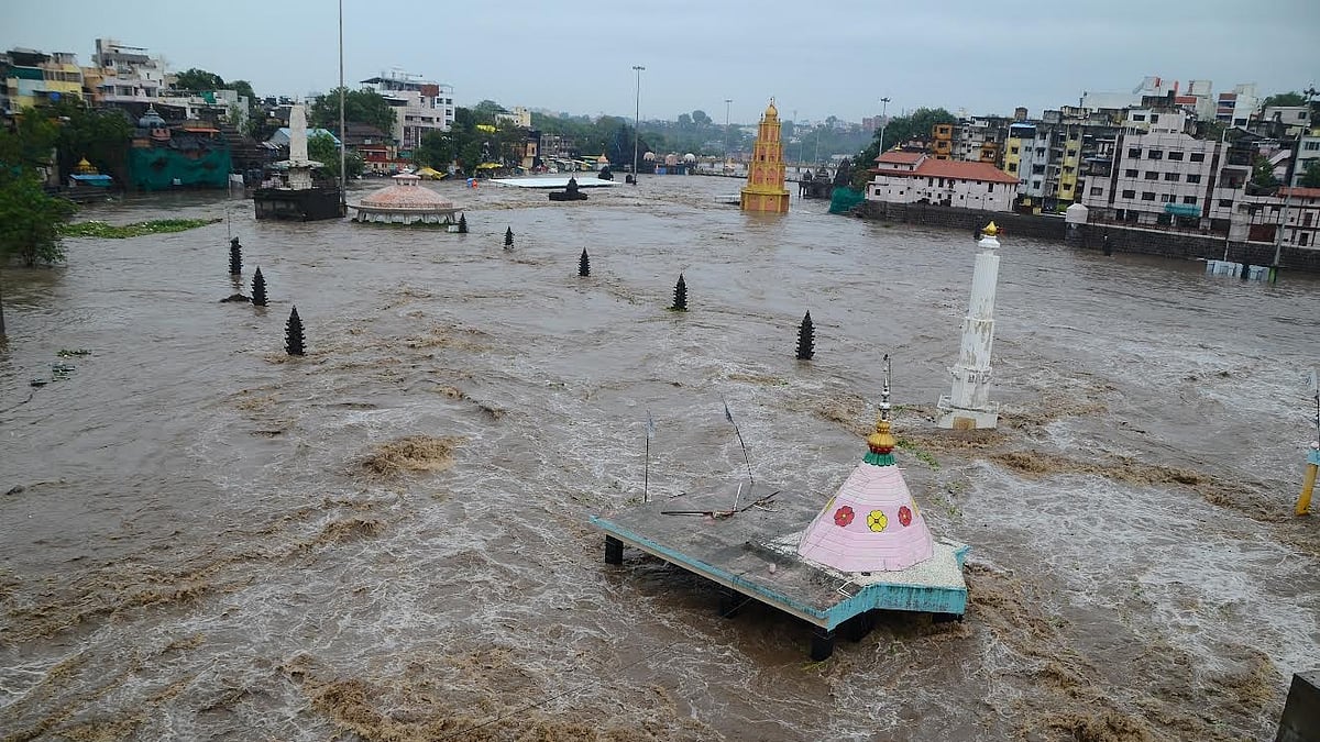 Nashik: Reservoir Levels Rise Sharply As Godavari Floodwaters Recede After Heavy Rain