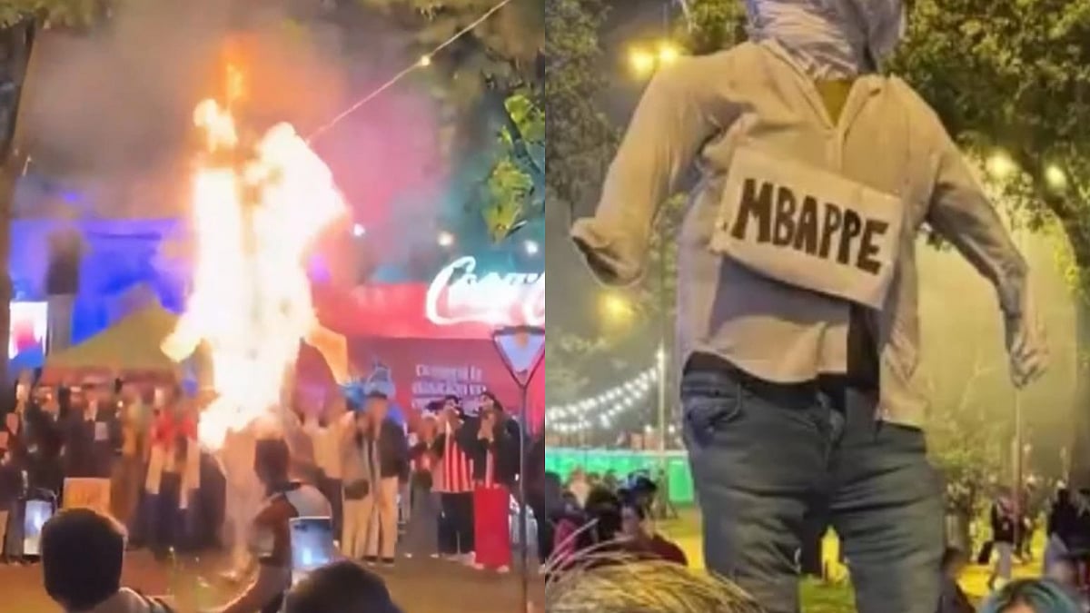 Kylian Mbappe Effigy Burned In Paraguay After France End Their FIFA World Cup 2026 Campaign | VIDEO