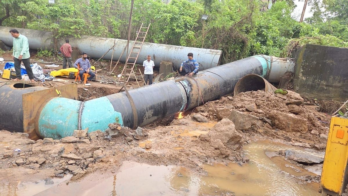 Kalyan-Dombivli: KDMC Restores Water Supply After Mohili Pipeline Repair, Phased Distribution Begins Following 2-Day Disruption