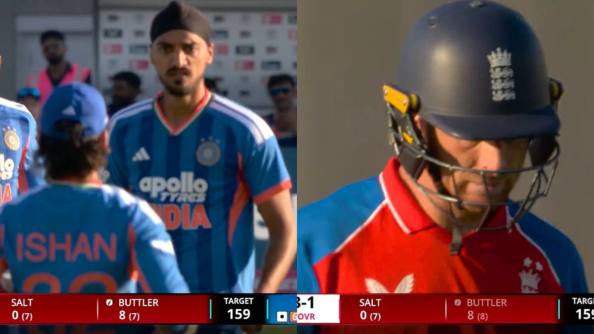 Arshdeep Singh Strikes Back, Removes Jos Buttler Right After Massive Six In IND Vs ENG 4th T20I | VIDEO