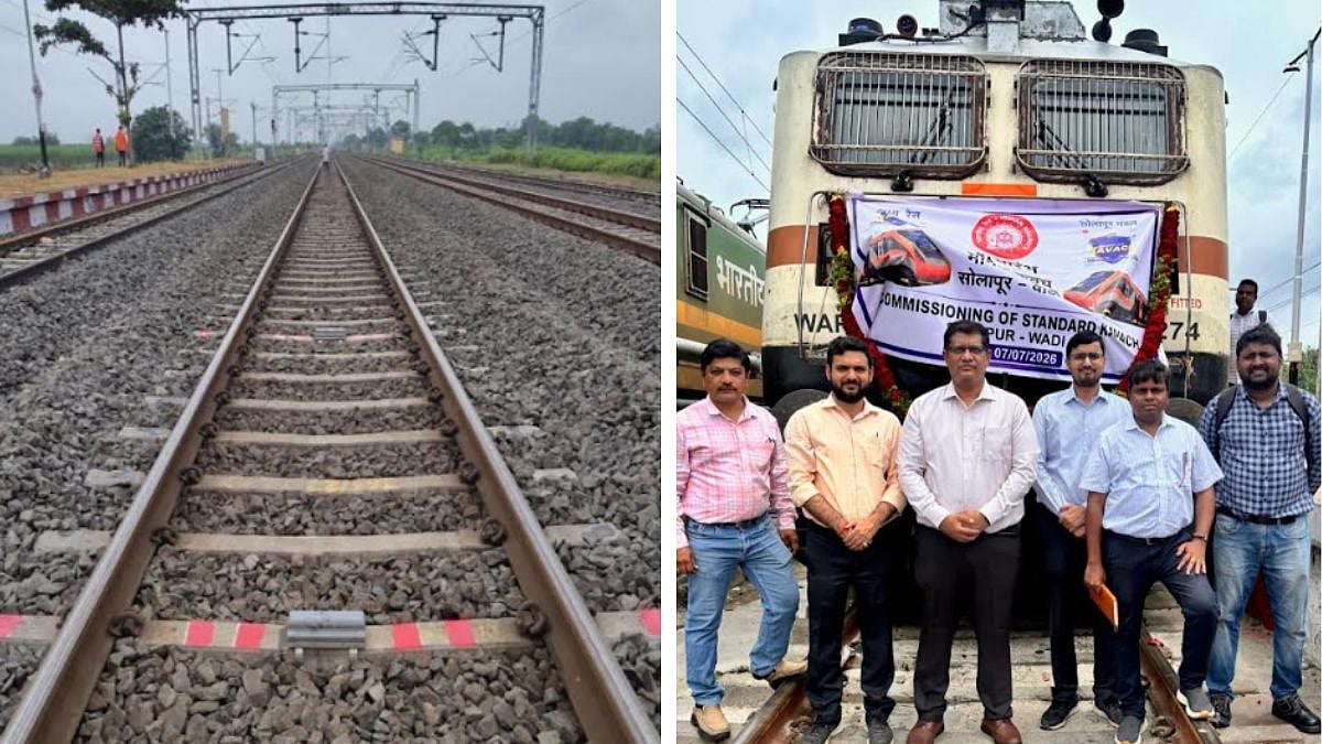 Central Railway Introduces KAVACH Safety System On Solapur-Wadi Route To Prevent Collisions