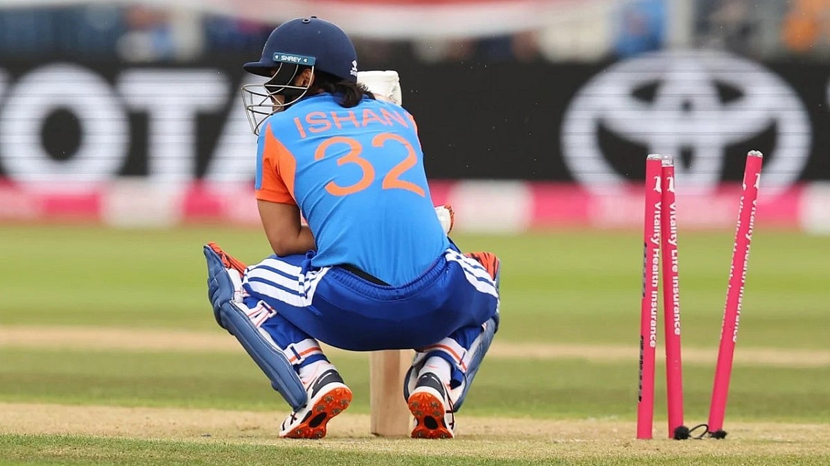 World No. 1 T20I Batter Ishan Kishan's Poor Run Continues As India Star Falls For 4 In 4th T20I Against England