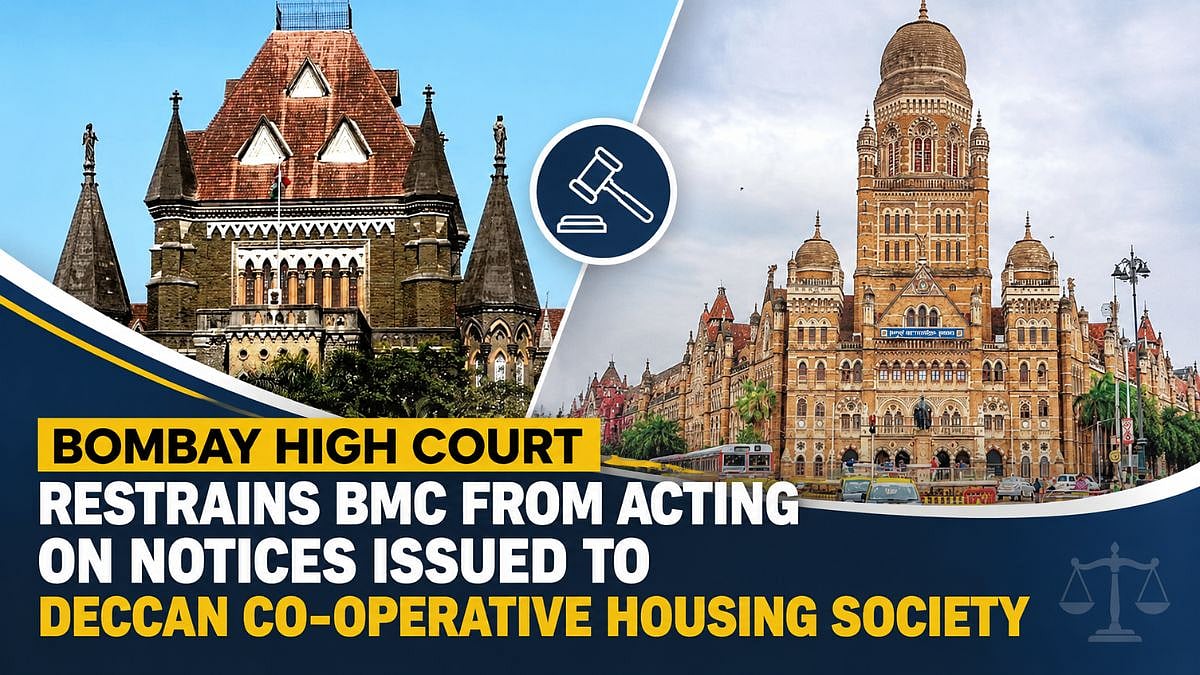 Bombay HC Restrains BMC From Acting On Notices Issued To Deccan Co-Operative Housing Society