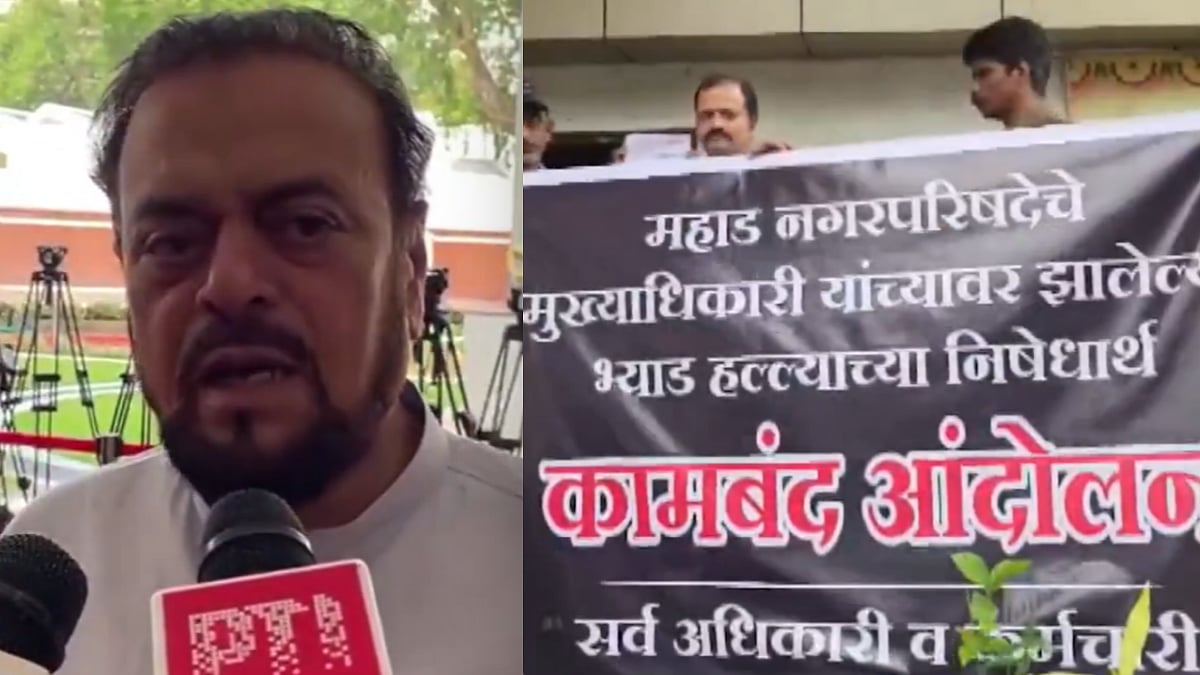 'Beating Someone Like This Is Very Unfortunate': Abu Azmi Condemns Alleged Assault On Mahad Municipal Chief Officer, Seeks Strict Action