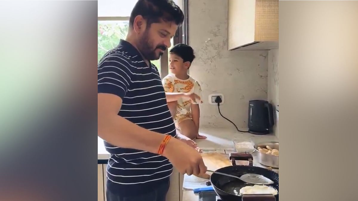 'Grandpa, I'll Eat Only If You Make Puris': Telangana CM Revanth Reddy Fulfils Grandson's Sweet Request