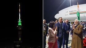 Modi visits New Zealand for first time in four decades, meets Luxon and diaspora