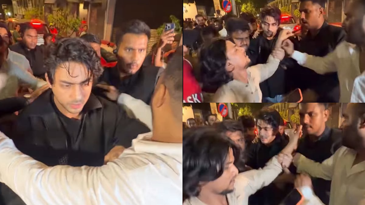 Shah Rukh Khan's Son Aryan Khan Gets Mobbed, Helps A Fan Who Fell While Trying To Click Selfie With Him; Netizens Say, 'Why Are People So Obsessed?' - Watch 