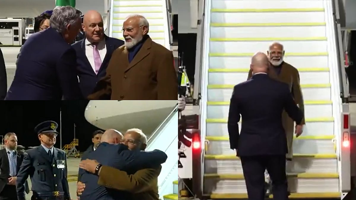 PM Modi Arrives In New Zealand, Receives Warm Welcome From PM Christopher Luxon