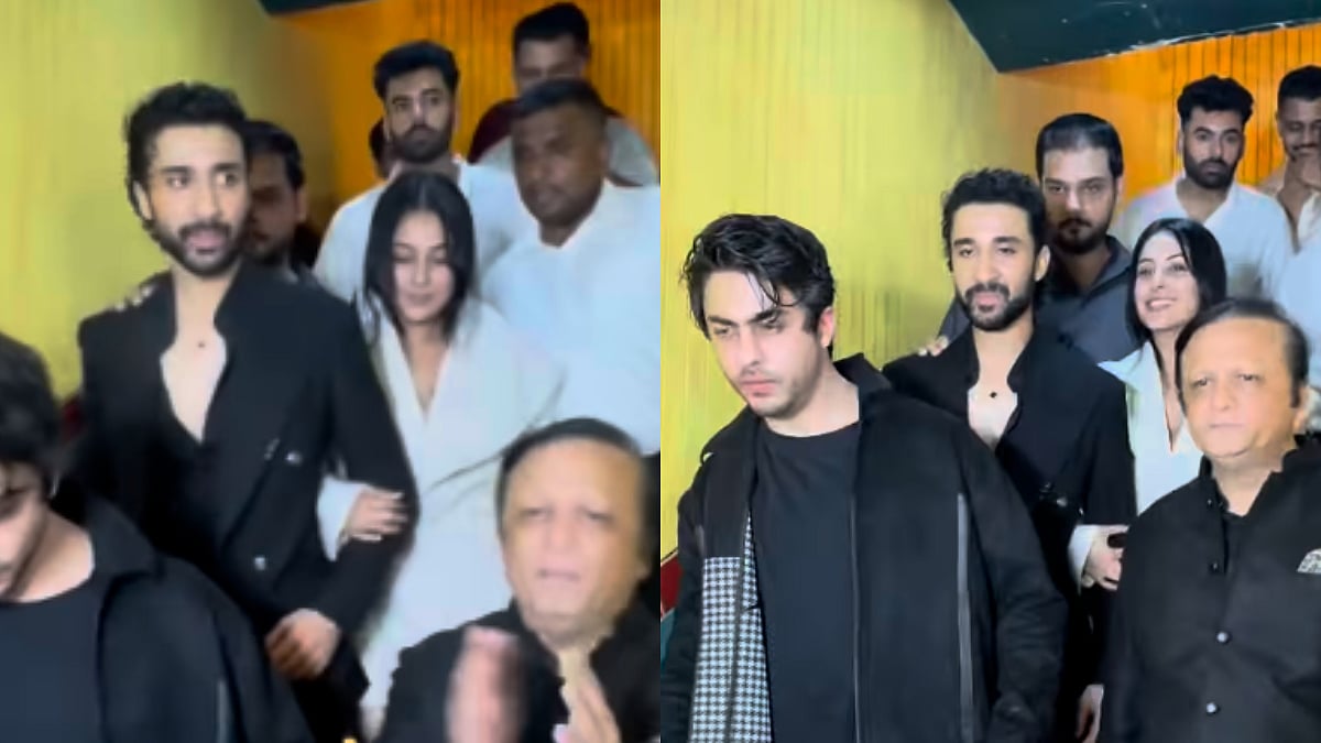 Raghav Juyal & Shehnaaz Gill Walk Arm-In-Arm Amid Dating Rumours At The Bads Of Bollywood Actor's Birthday Party - Watch Video