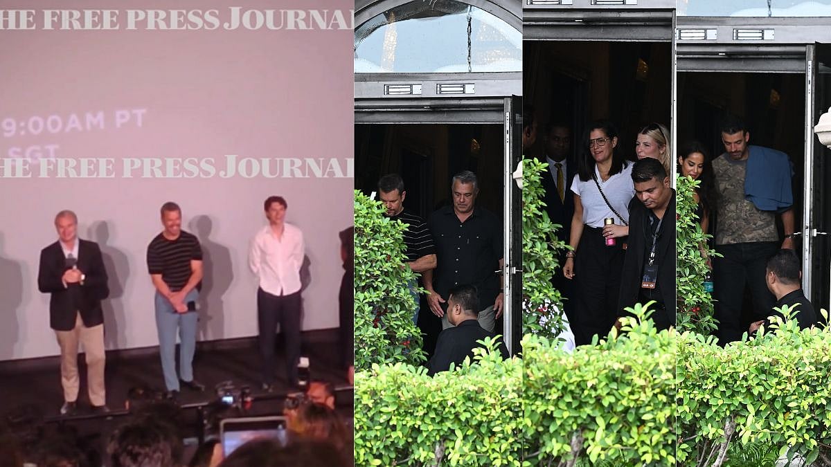 'Always A Thrill To Be In India': Christopher Nolan, Tom Holland & Matt Damon Attend The Odyssey's Mumbai Premiere- Watch Videos
