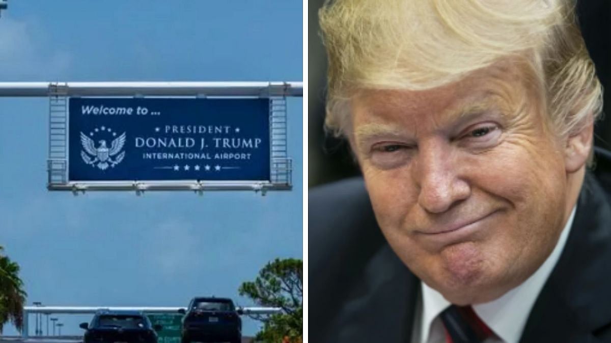 'A Very Big Day': US President Trump Reacts As Palm Beach Airport Officially Bears His Name