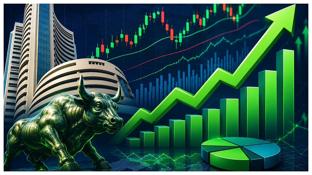Sensex Jumps 828 Points To 77,569, Nifty Climbs 244 Points To Close Above 24,200 As Broad-Based Buying Lifts Markets