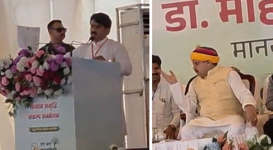 BJP MLA Vows To Ditch Shoes Until Roads Are Built; 'Koi Zarurat Nahi,' CM Mohan Yadav Promises 17 Roads In MP's Shajapur | VIDEO