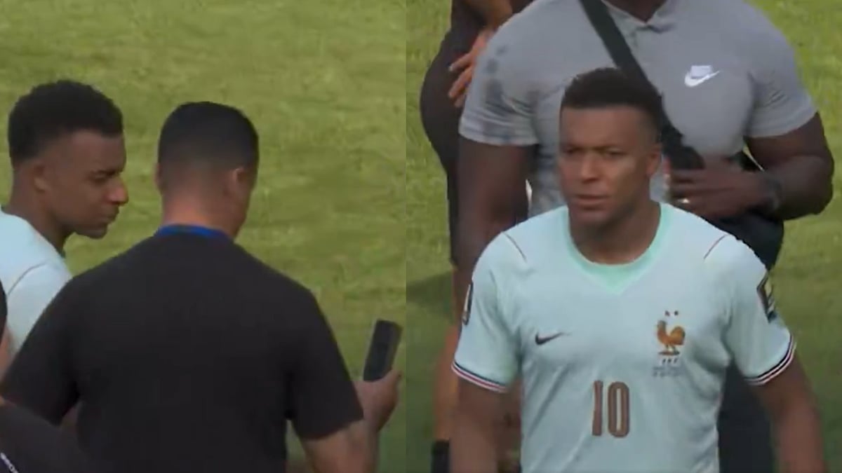 Kylian Mbappe Poses For Photos With Morocco Staff After France's Quarter-Final Victory At FIFA World Cup 2026 | Video