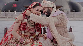 Palak Purswani marries Rohan Khanna at Isha Yoga Centre in Coimbatore