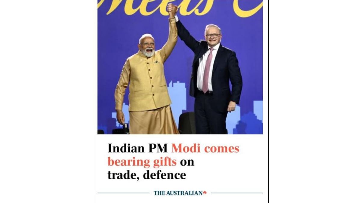 'Mr India': PM Modi Dominates Front Pages Of Australian Newspapers Following Landmark Visit 