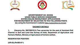 UPSC begins 2026 online applications for Group A and B posts; apply by July 31, 2026