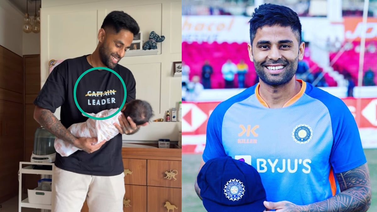 Did Suryakumar Yadav Take A Dig With His 'Captain' T-Shirt After Team India Snub? Viral Pic Sparks Buzz Among Fans