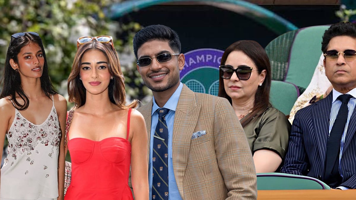 Indians Shine At Wimbledon 2026: Sachin-Anjali Tendulkar With Shubman Gill, Ananya Panday & Bhavitha Mandava Turn Heads During Semis