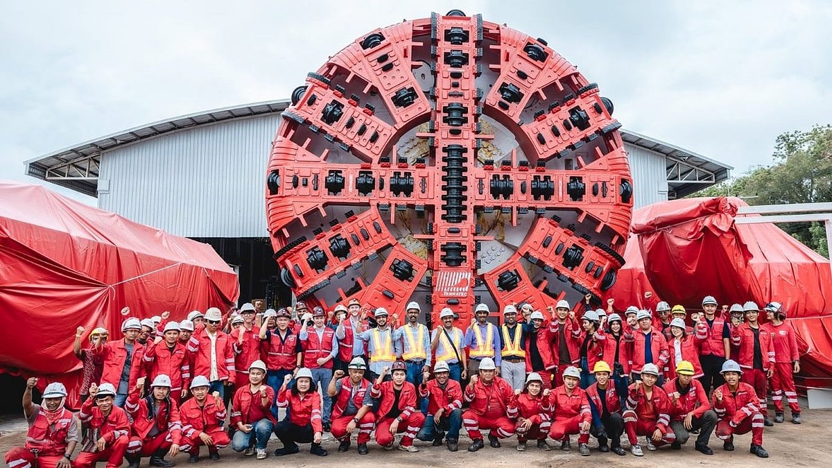 Tunnel Boring Machines Arrive To Kick-Start Indore's Metro Tunnelling