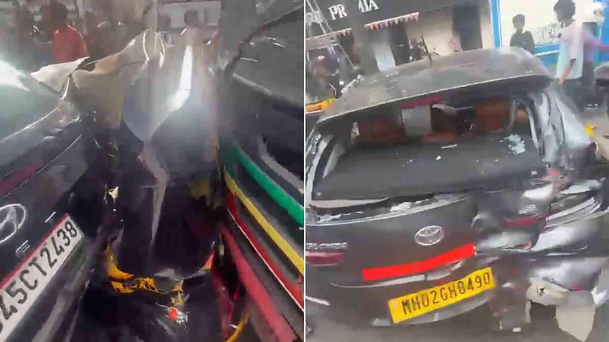 Andheri Bus Crash: Driver Booked After Bus Rams Into 14 Vehicles; Woman Doctor Suffers Waist Fracture| Video
