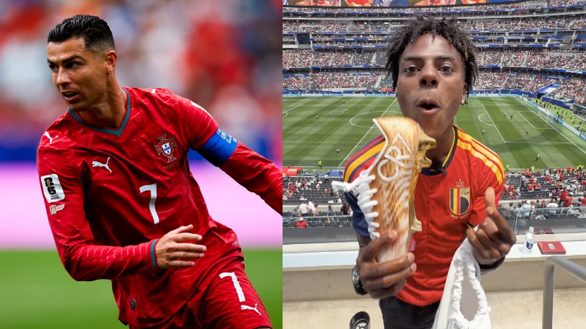 Siu!!! Cristiano Ronaldo Gifts IShowSpeed Rare Game-Worn Cleats After Portugal's Exit From FIFA World Cup 2026 | Video