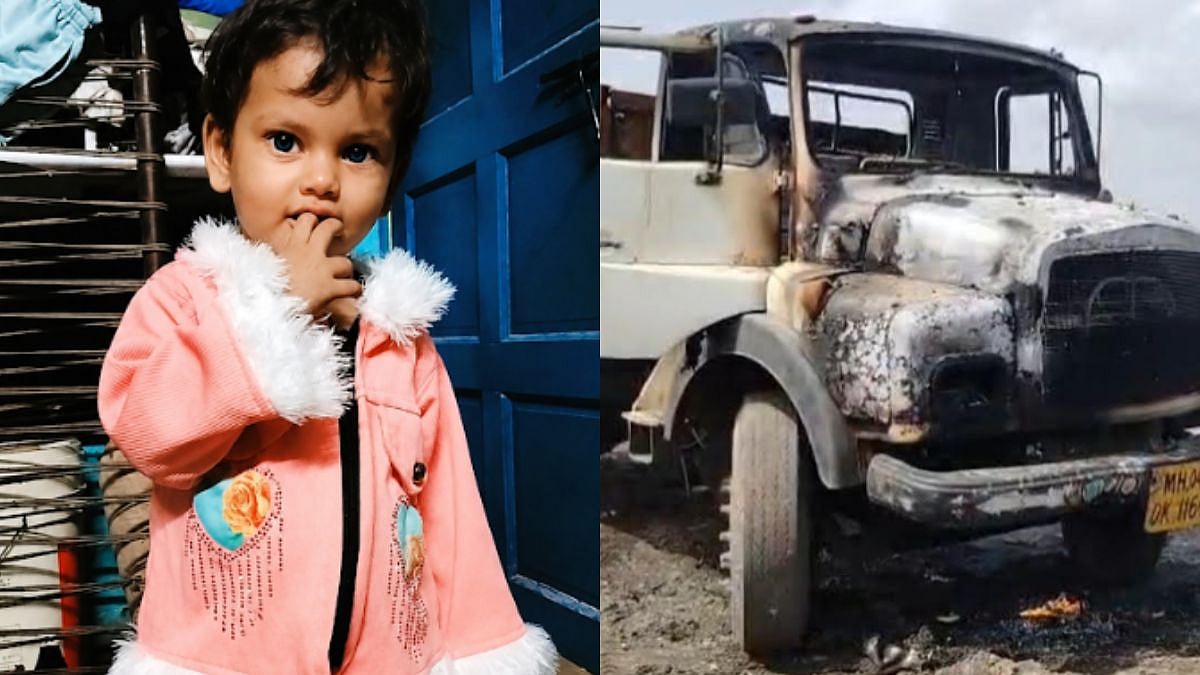Bhiwandi Girl, 3, Dies After Dumper Runs Her Over At Dumping Ground; Vehicle Set Ablaze In Protest