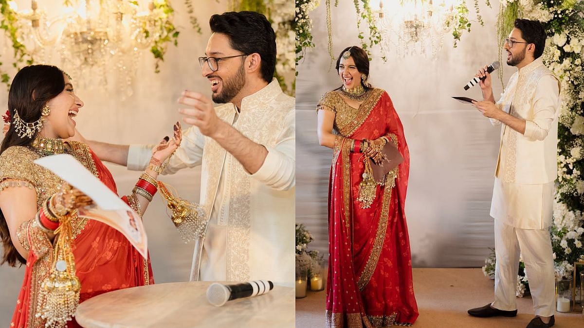Akansha Ranjan Kapoor & Sharan Sharma Share First Wedding Pics With Heartfelt Note; Alia Bhatt, Athiya Shetty & Others React